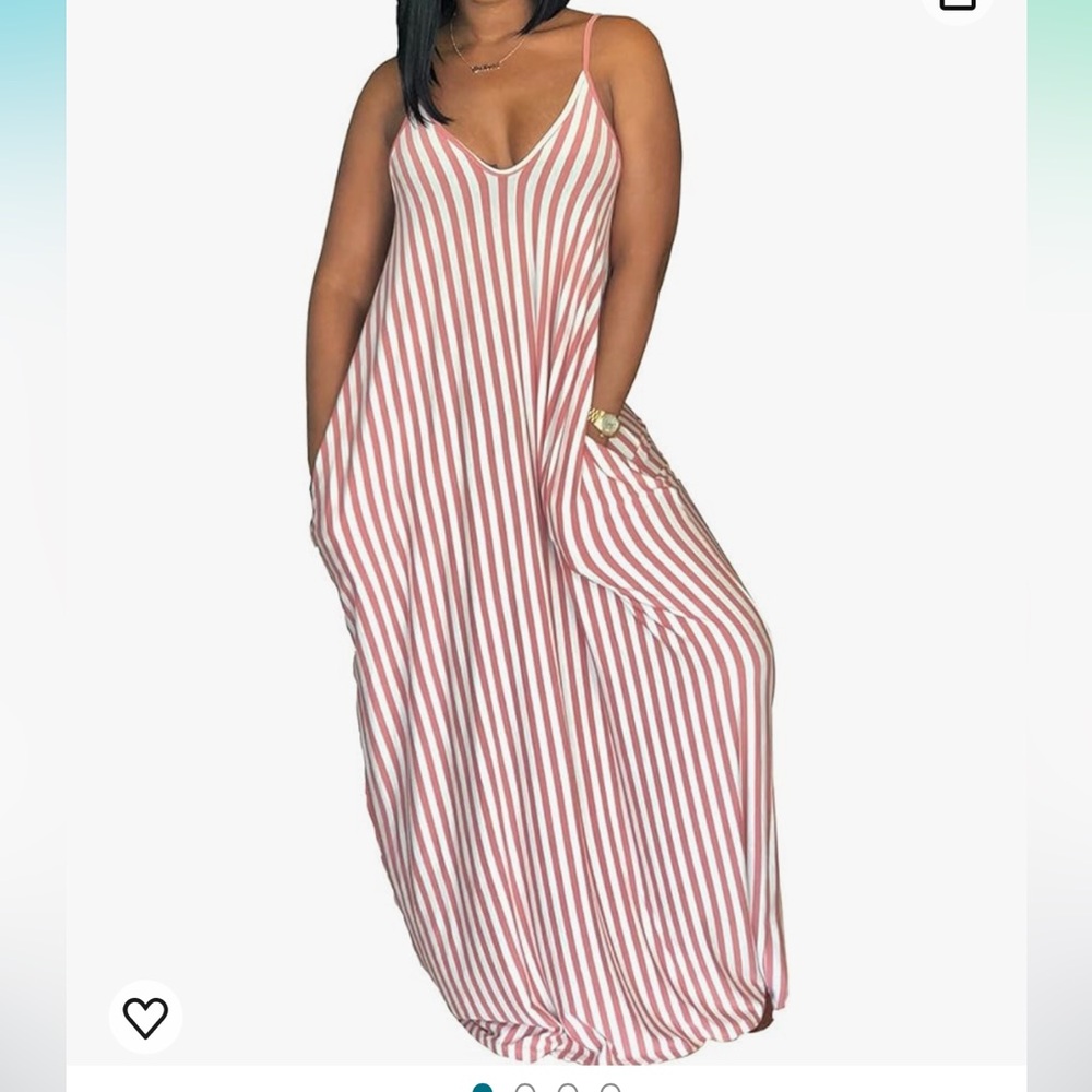 Amazon SheKiss Women's Casual Summer Maxi Dress